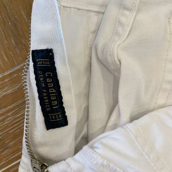 Vineyard Vines White Stepped Hemmed Jeans - Picture 8 of 8